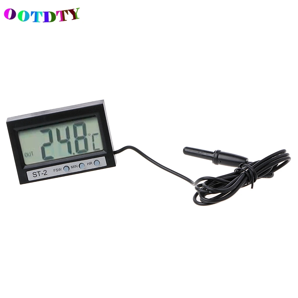 OOTDTY автомобильный вход/выход ЖК двухсторонний цифровой термометр измерение
