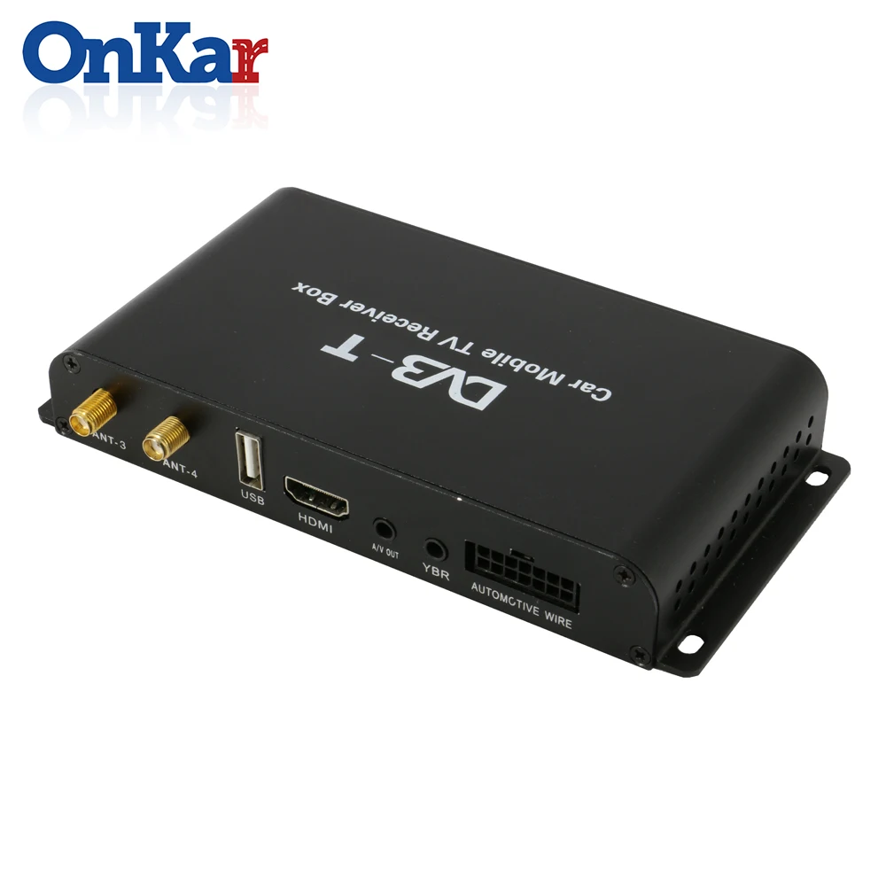 ONKAR DVB-T Digital TV Box 4 Antennas HD support high speed up to 180km/h mobile signal receiving | Автомобили и мотоциклы