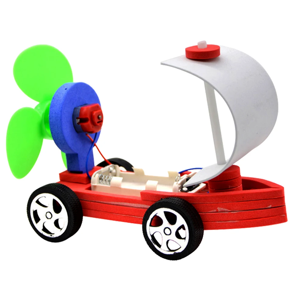 

Обучающая игрушка DIY Электрический Парус автомобиль
