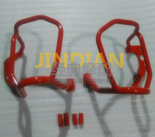 Защитная решетка для автомобиля BMW R1200R 2007 2014 Красный|Вал двигателя| |