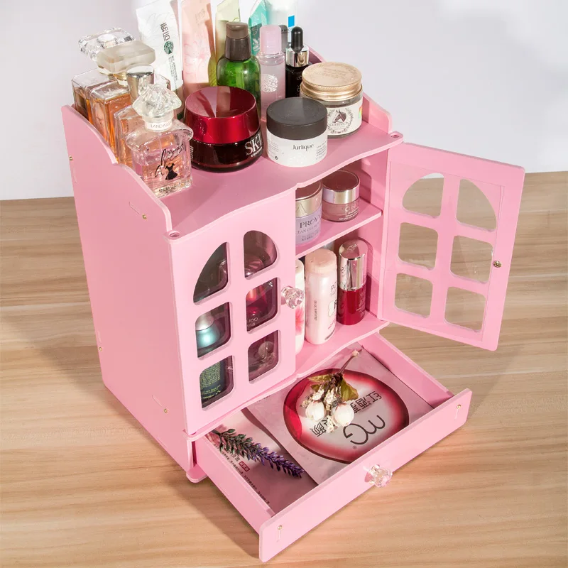 HECARE пластиковый ящик для хранения косметики водонепроницаемый органайзер