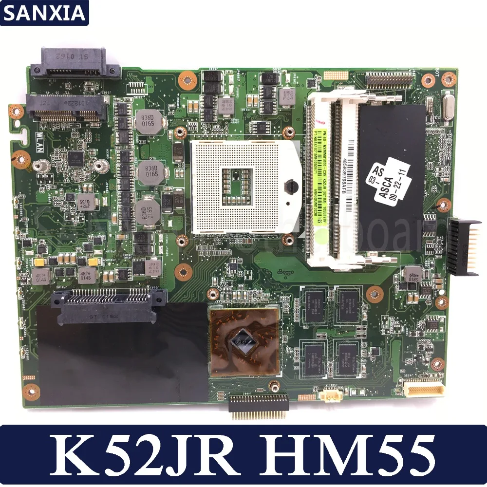 KEFU K52JR материнская плата для ноутбука ASUS K52JR K52JT K52JC тестовая оригинальная материнская плата HM55