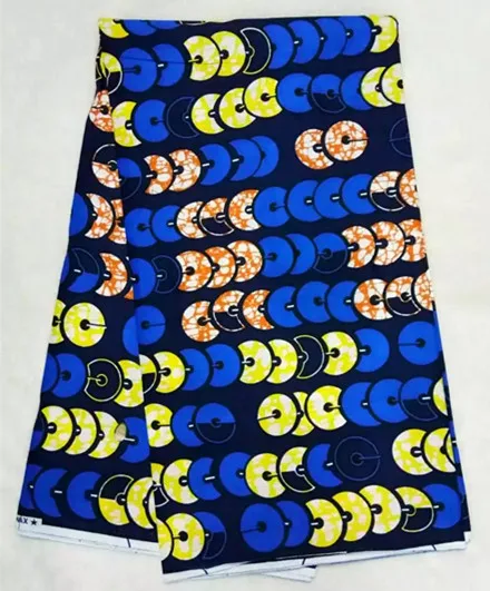 Red&ampyellow african wax fabric 40*40 Density 100% cotton 6yards/pcs for art quilts (Nov-2-2017) |