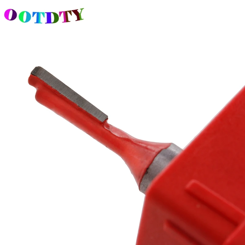 OOTDTY 1/4 &quotхвостовик 1/8&quot лезвие прямые карбида Одна Флейта наконечником для