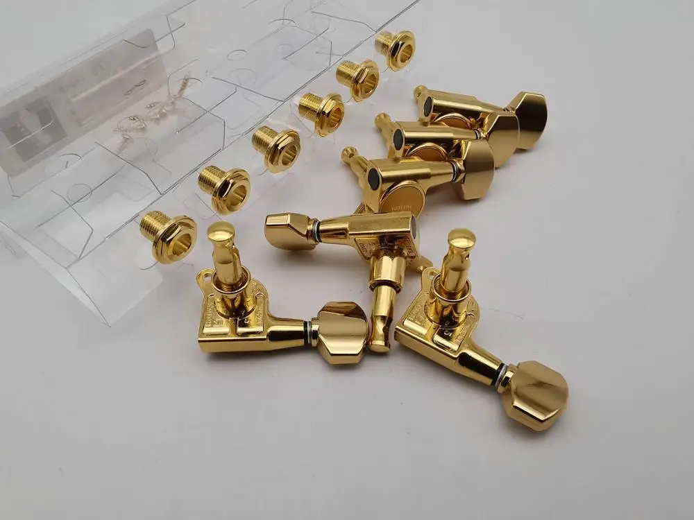 GOTOH оригинальный электрогитарный станок с головками тюнеры (хром черный золотой