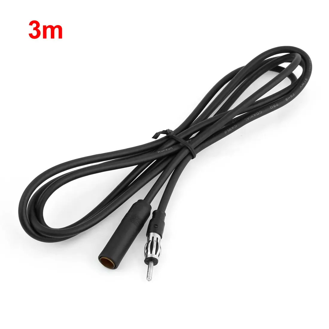 X AUTOHAUX автомобильный черный удлинитель для антенны 3 метра|cars cars|car metercar antenna extension