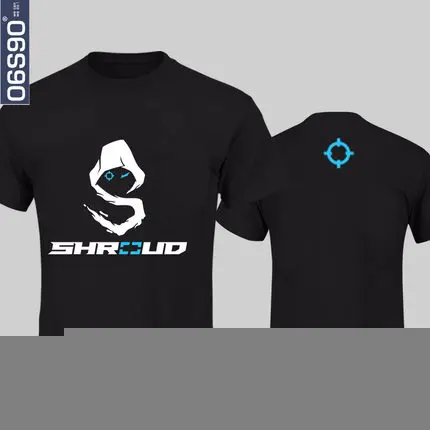 Shroud Cloud9 C9 shirt Professional league pubg D.va men women T TEE SHIRT | Мужская одежда