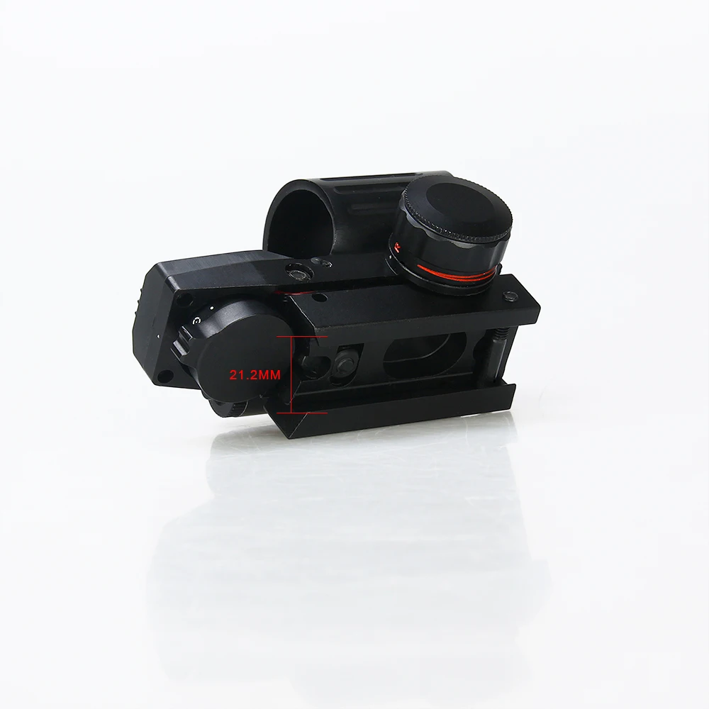 Airsoft Red Dot прицел 22 мм тактический 1X увеличение 4 Сетка лазерный прицел|Оптические
