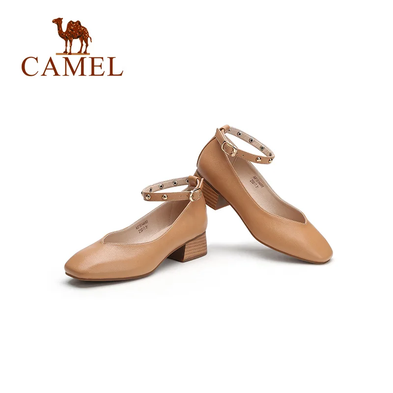 CAMEL/женские ботинки Новинка 2018 года зимние на плоской подошве обувь martin в