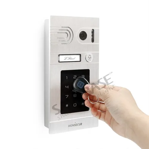 HOMSECUR 7 &quotПроводной Свободные Руки Видео и Аудио Домашний Интерком + RFID Доступ для