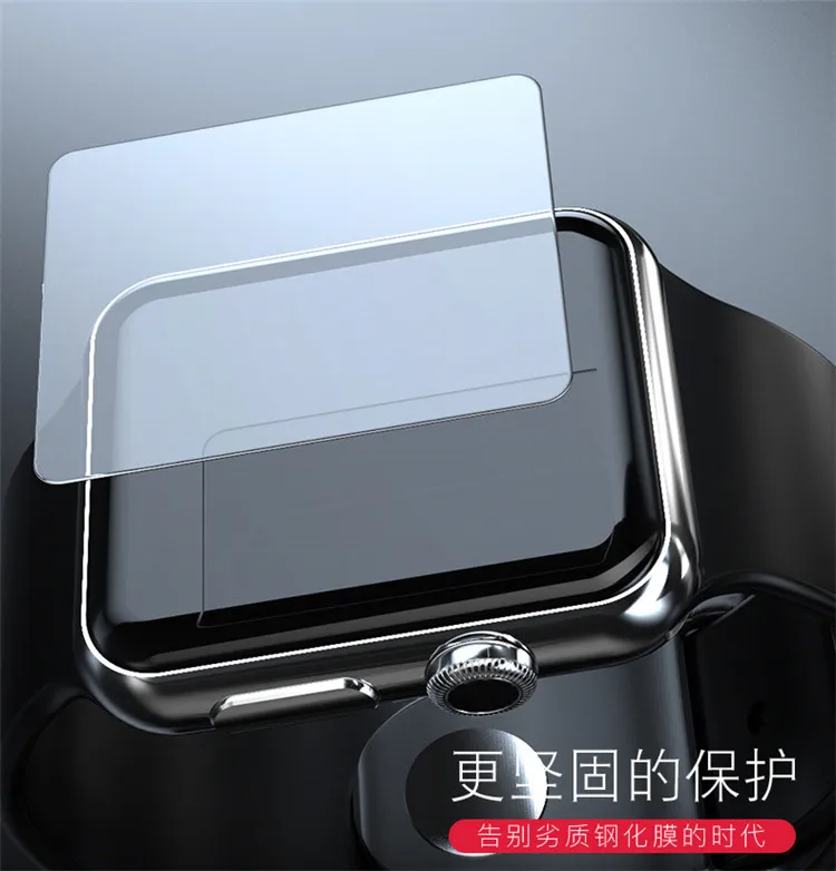 

3D Full Screen Protective Film For iphone Watch Film 42mm iwatch3 Generation Watch Tempered Film 38mm Full Screen Cover HD Film