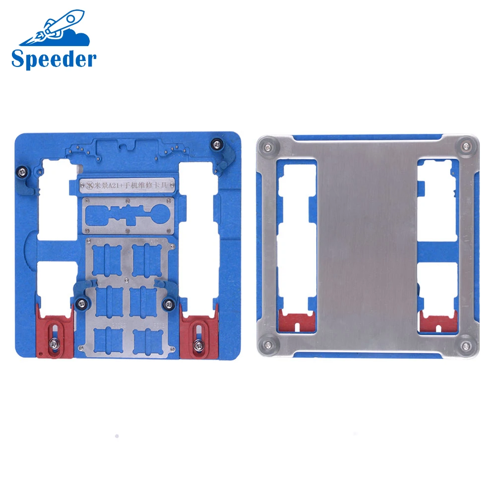 

9 in1 Mobile Phone Repair Motherboard Fixture For iphone 5s 6 6S 7 8 Plus XR IC Chip PCB Board Holder A21+ multi-purpose Tool