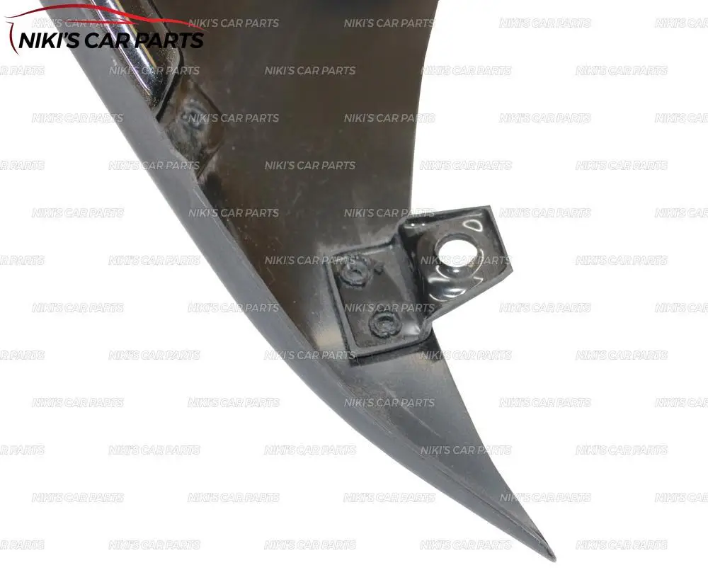 Центральная вставка на переднем бампере для Mitsubishi Outlander III 2012- между клыками ABS пластиковое литье украшения автомобиля Стайлинг