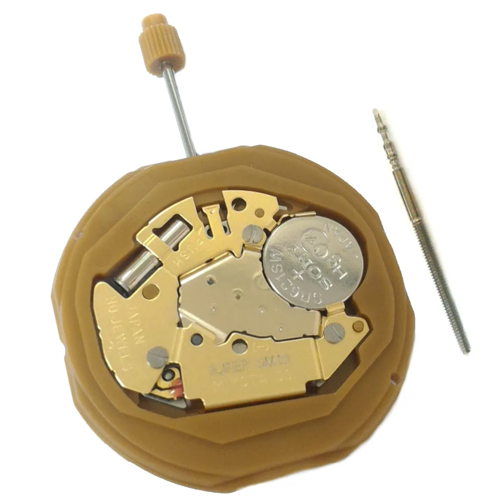 

Miyota GM10 Genuine Quartz Watch Movement 10 1/2 Flat Range 3H Date