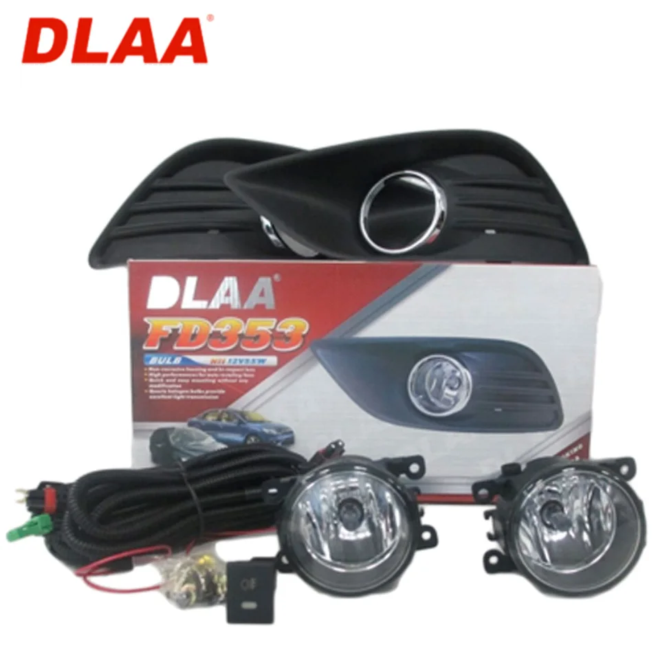 Для Ford Focus II 2008 2010 Комплект противотуманных фар с проводами и кнопкой (DLAA FD353)|fog