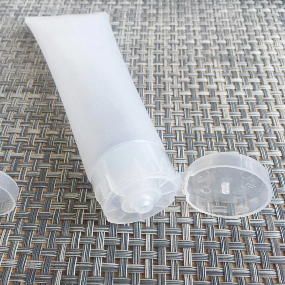 

5Pcs Tube Squeeze Cosmetic Cream Lotion Plastic Travel Bottle Empty Container