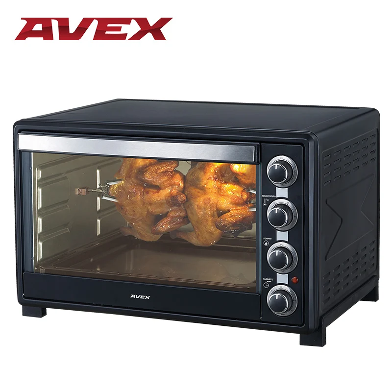 60 литров Конвекция Гриль Вертел Подсветка Электрическая духовка AVEX TR 600