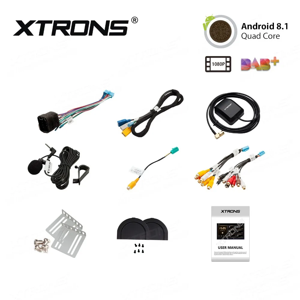 XTRONS Универсальный 10 1 &quotголовное устройство Android 8 Автомобильный мультимедийный