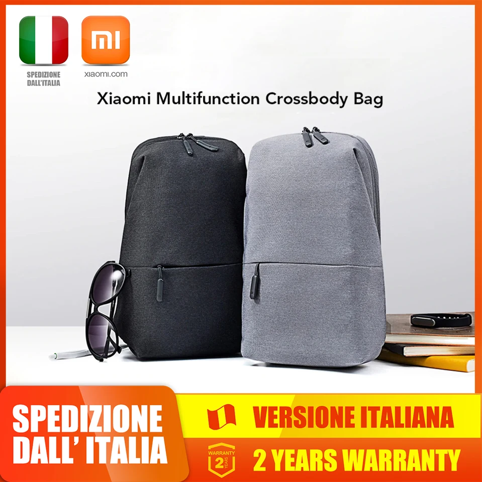 Оригинальная Повседневная нагрудная сумка Xiaomi Mi Sling Urban для мужчин и женщин