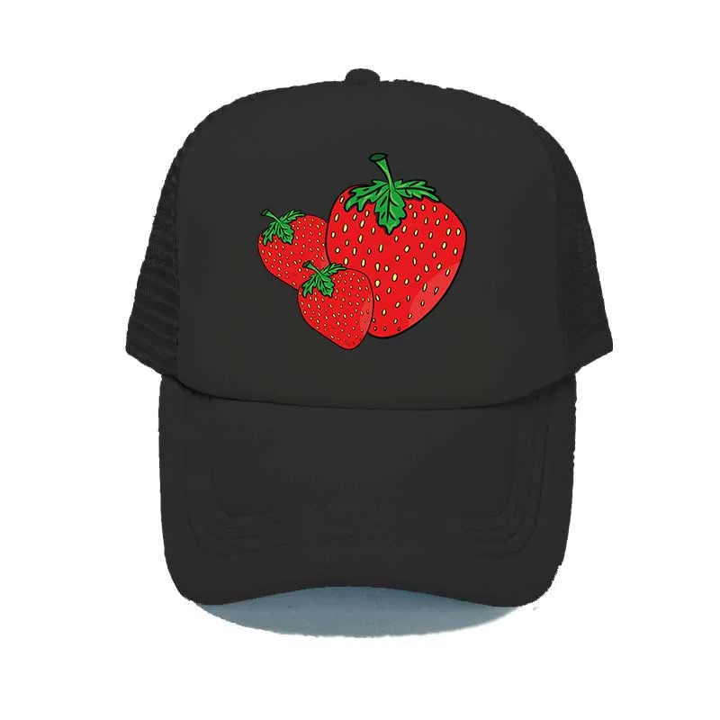 Новое поступление Весна Лето Досуг свежие фрукты Snapback шляпа магазин клубника