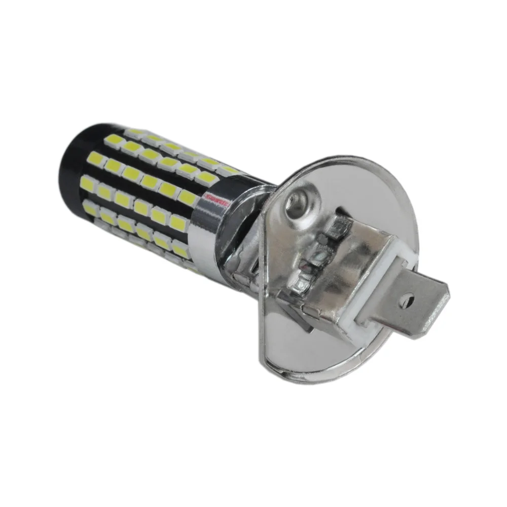 JIACHI 100PCS H1 Fog Lamp LED Auto Vehicle External Lights 3014Chips 78SMD Car Driving Daytime Running White 6000K DC12-24V - купить по