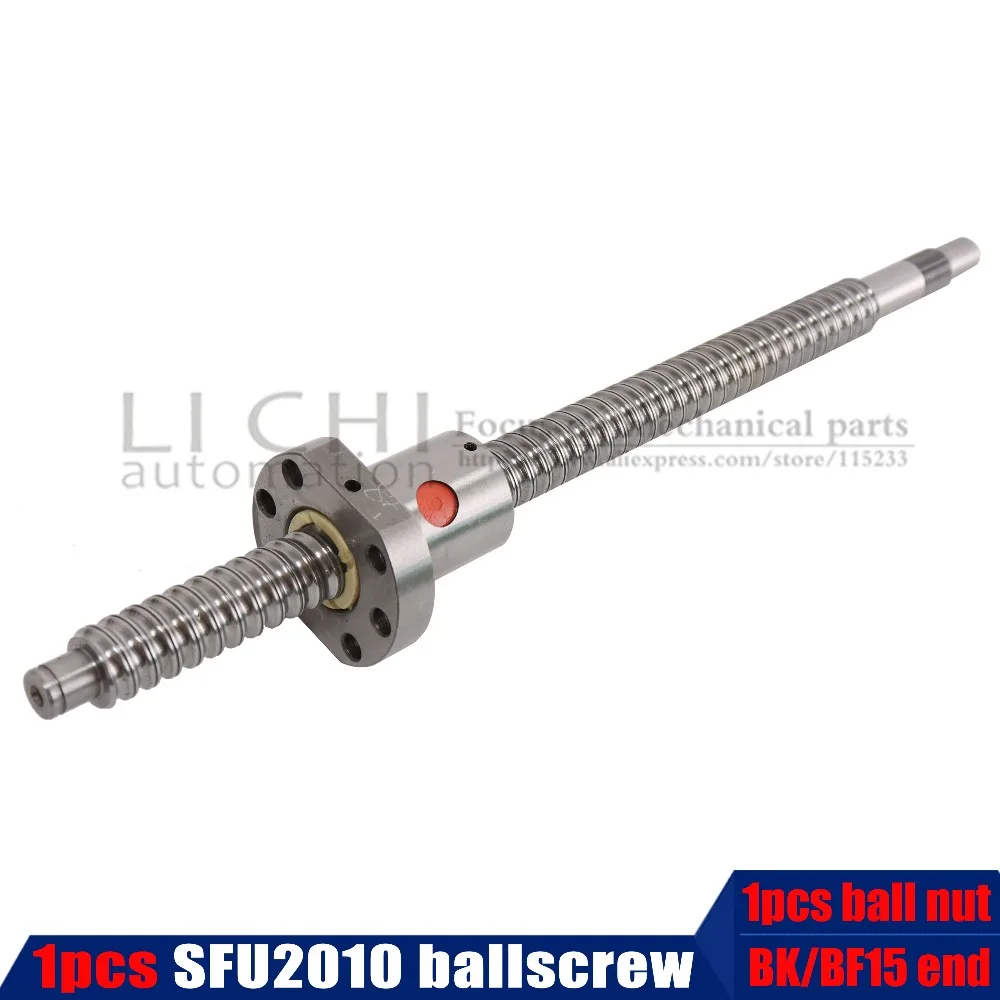 20 мм шариковый винт SFU2010 Концевая обработка для BK15 BF15 300 400 500 600 700 800 1000 + RM2010