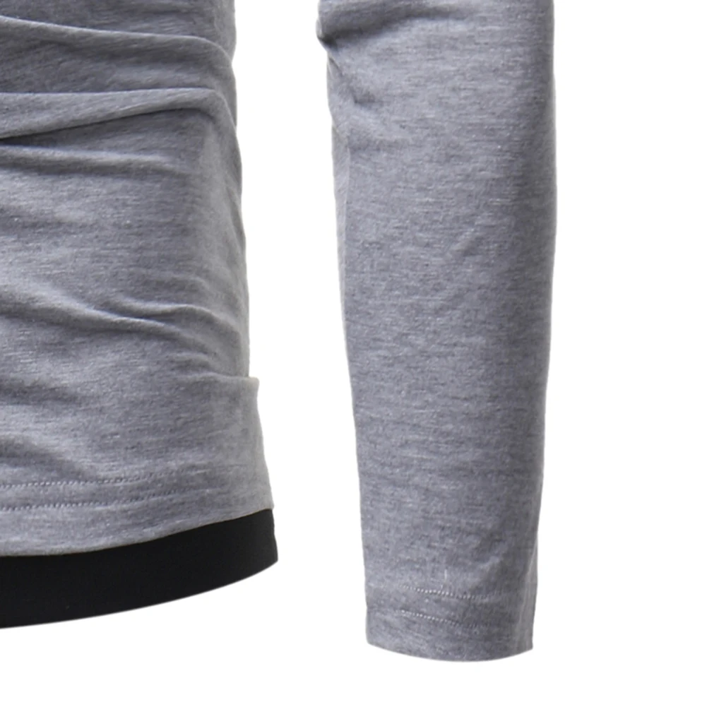 Кучи воротник Повседневное пуловер с длинными рукавами одноцветное Цвет Для