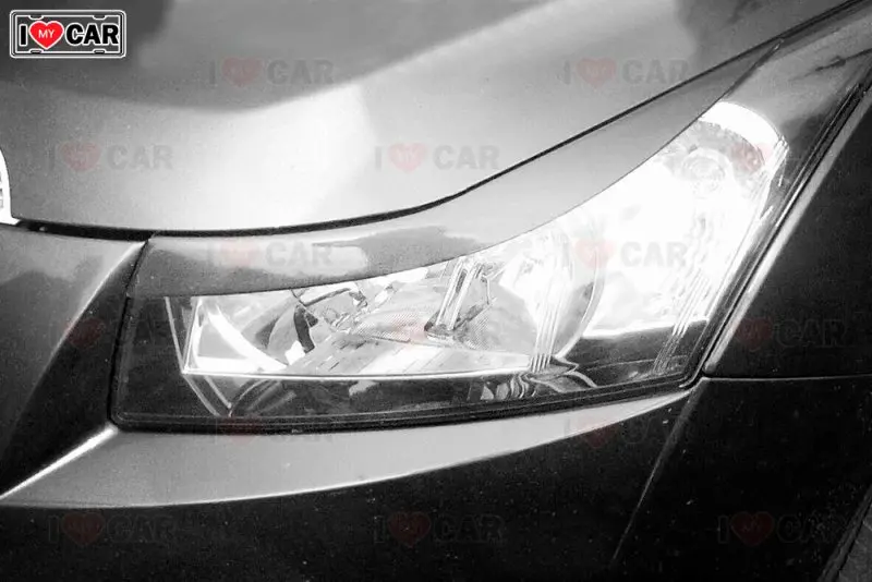 Для Chevrolet Cruze 2009 2013 брови фары веки автомобильный Стайлинг отделка наклейки