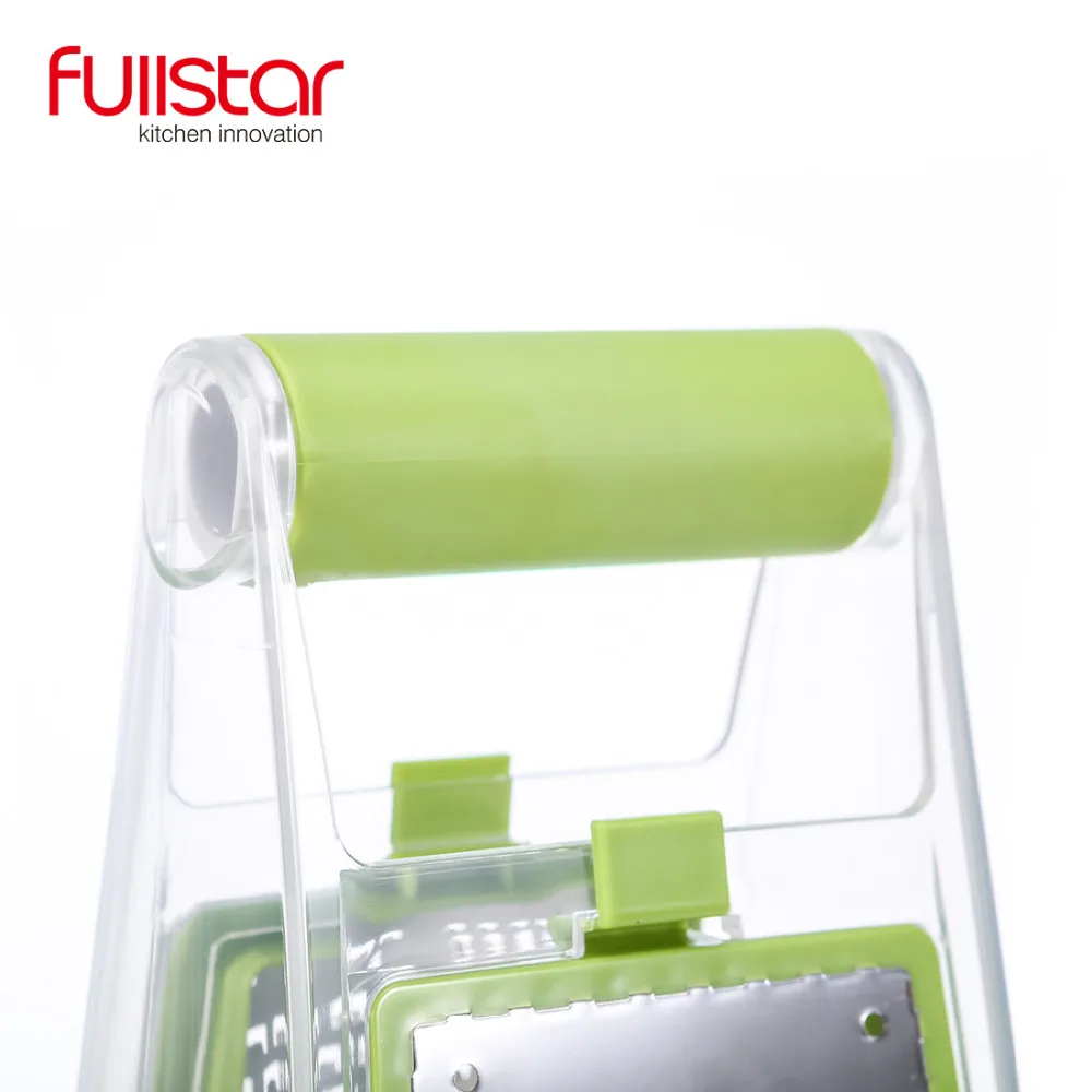 Творческий Терка шинковка овощерезка с Нержавеющая сталь лезвия руководство