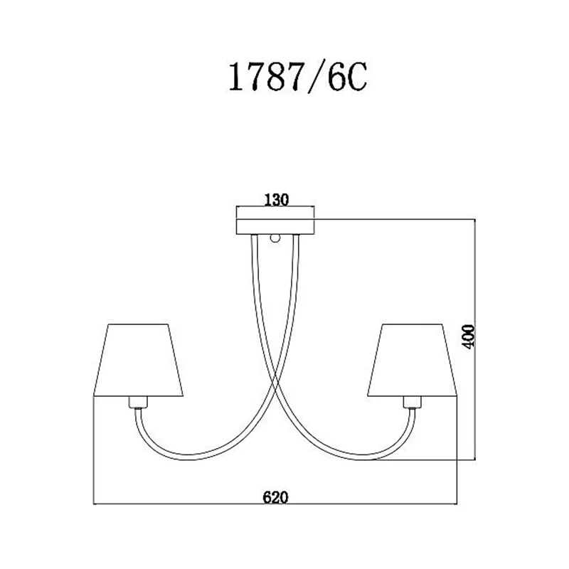 BUG Люстра J LIGHT Mikele 1787/6C хром|Люстры| |