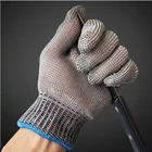 Высокопроизводительные защитные перчатки с 5 уровнями защиты от резки перчатки для убоя мясника кухонной комнаты безопасные перчатки для работы с пищевыми продуктами