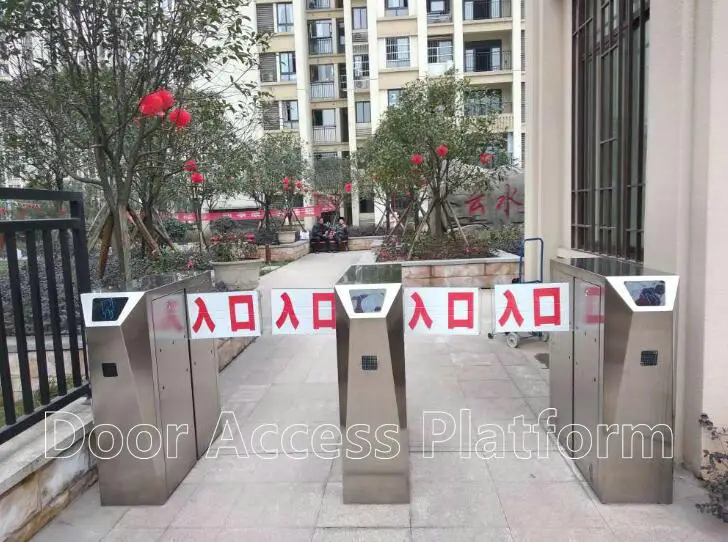 1 пара поворотных ворот турникета пешеходных турникетов проходных барьера