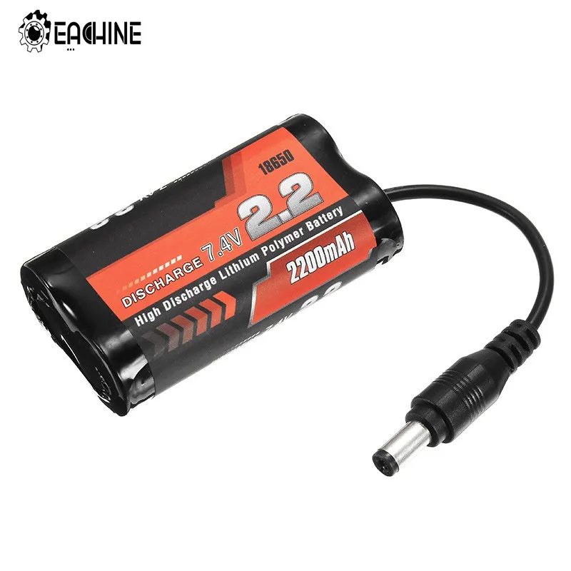 Eachine VR D2 Goggles Two Pro FPV гарнитура Glasses запасная часть 7 4 V 2200mAh литий-ионный аккумулятор