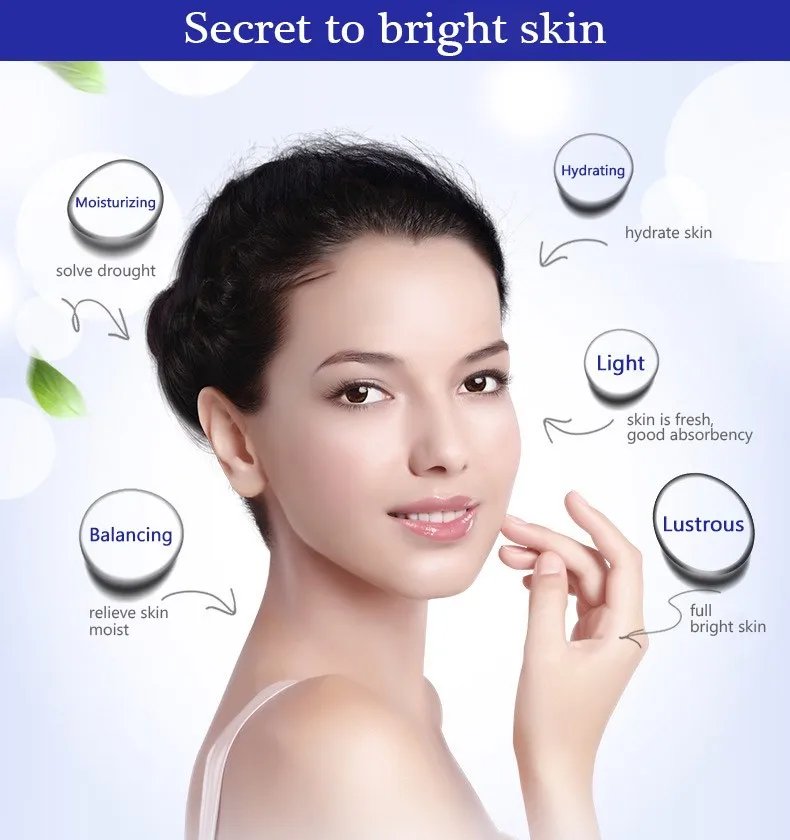 2018 Bioaqua черники чудо glow тонер лицо водой макияж Гладкая лосьон для лица масла