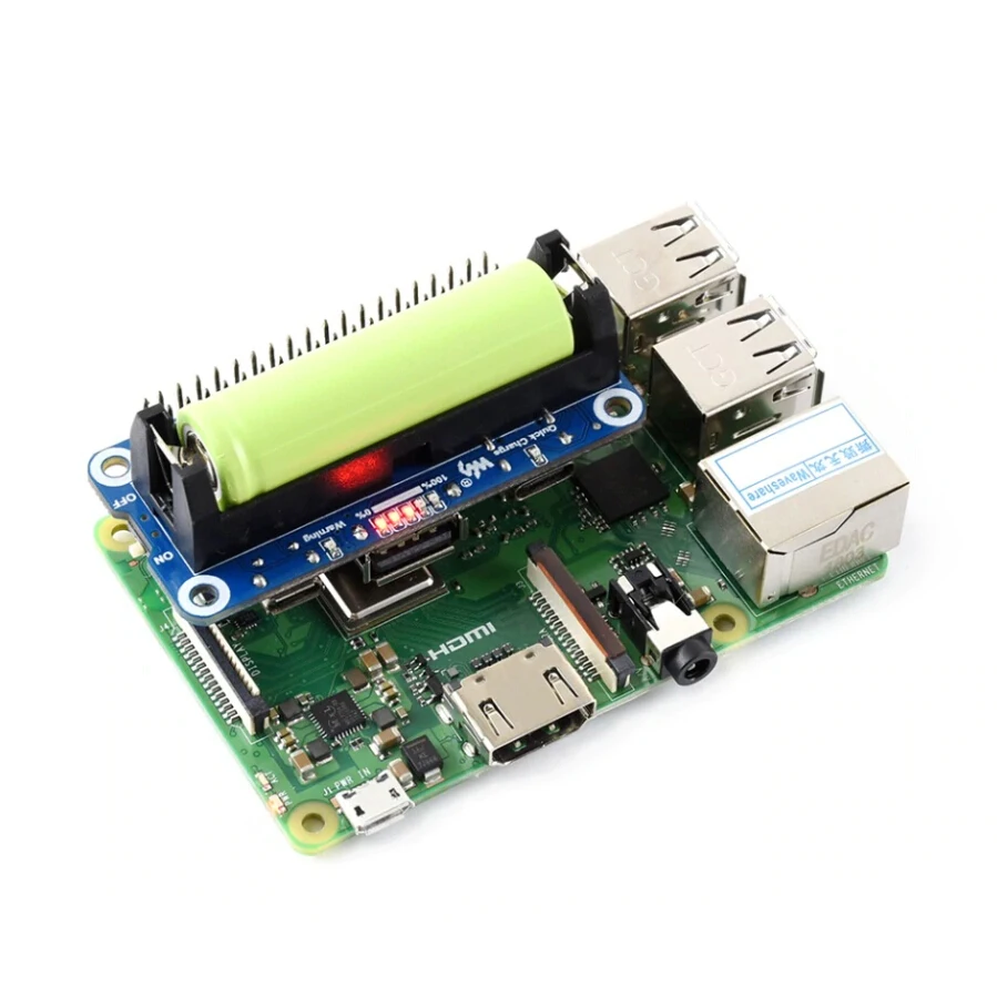 ShenzhenMaker Store Кепка с литий ионным аккумулятором для Raspberry Pi 5V регулируемая Выходная