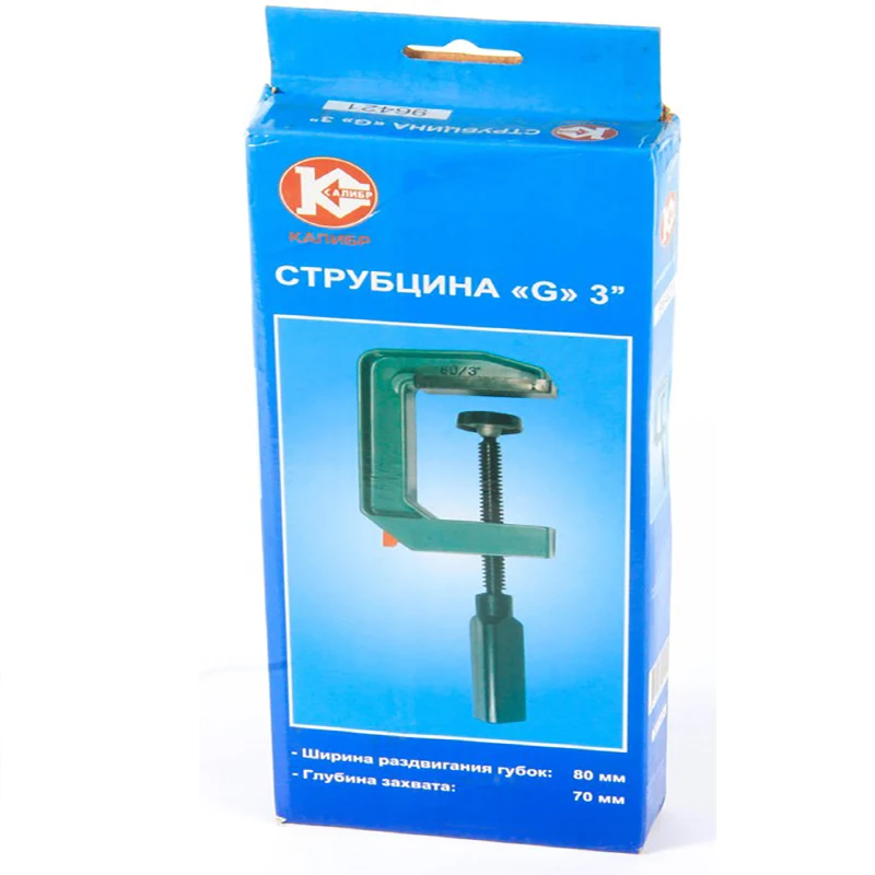 Струбцина Калибр &quotG&quot 80mm/3*|Крепления| |