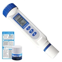 pen type salinity temperature meter atc nacl w calibration solution set 70 0ppt for saltwater aquarium hydroponics food