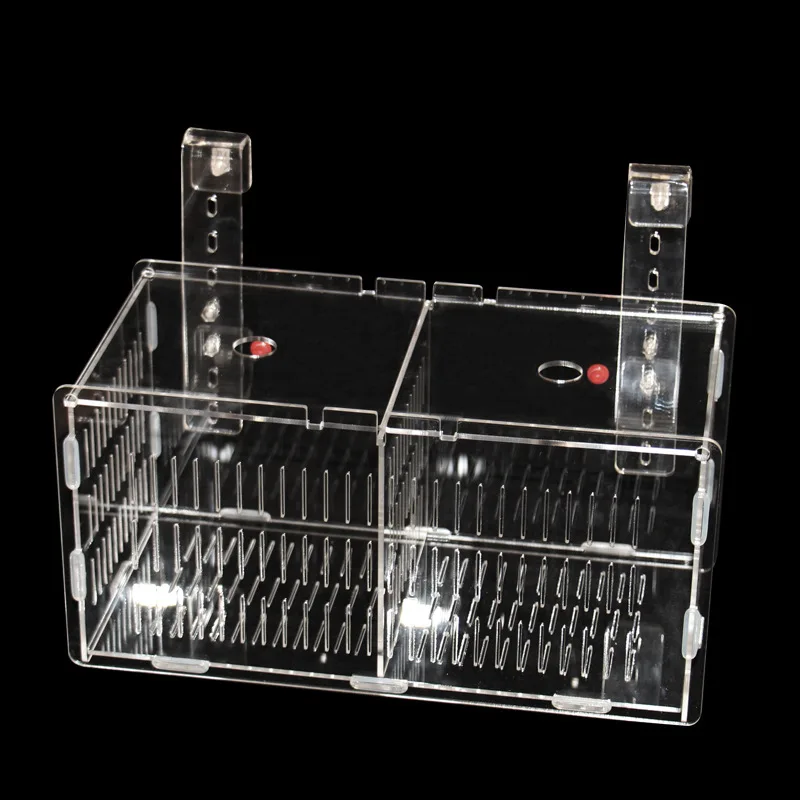 

Aquarium Acrylic Assembled Dual Fish Tank Isolation breeding Box