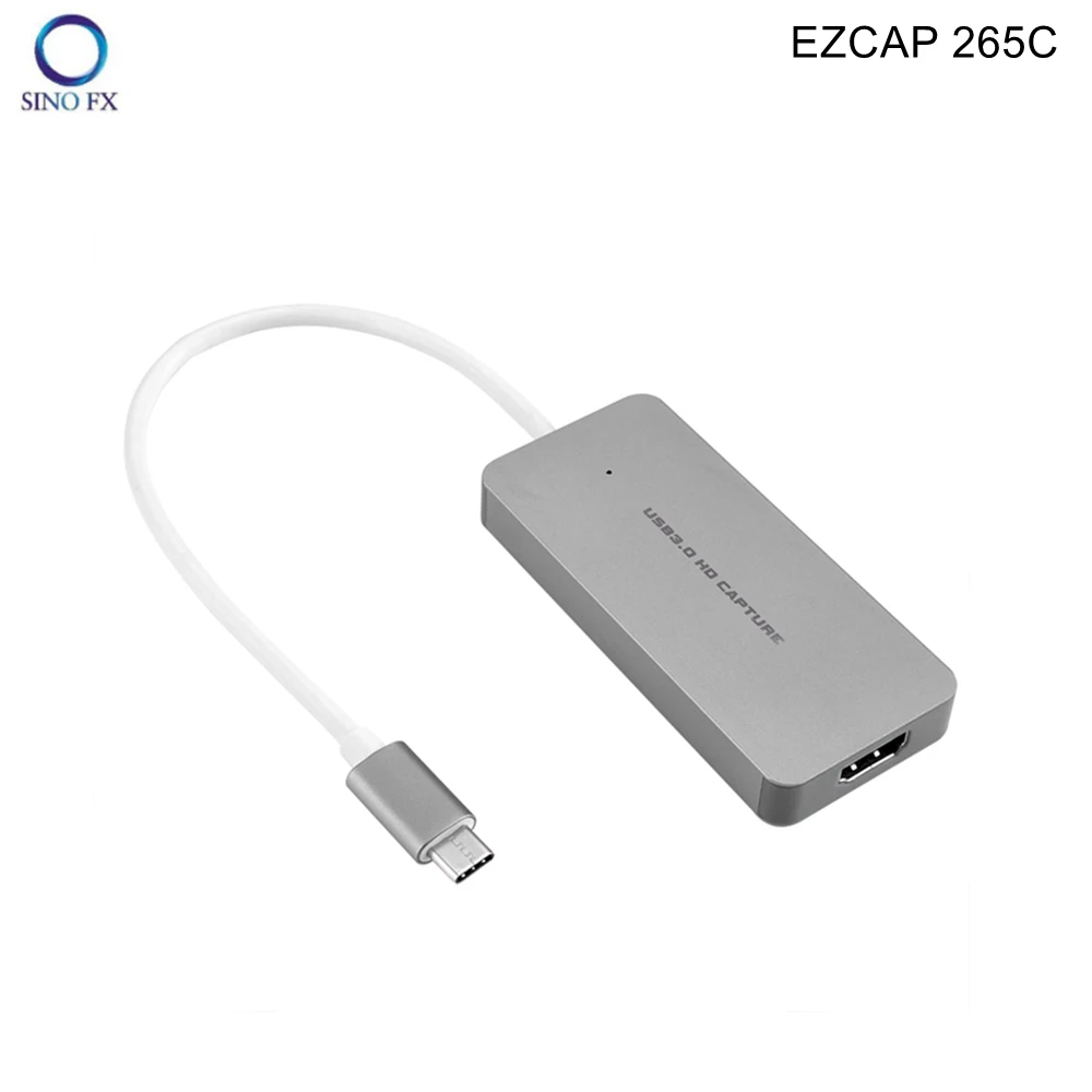 EZCAP 265 265C HDMI к тип-c USB3.0 1080P 60fps видео Захват в прямом эфире для Macbook Mac Windows Win10 |