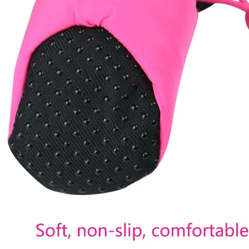 4 шт. обувь для собак Зимние непромокаемые плюшевые бархатные Нескользящие