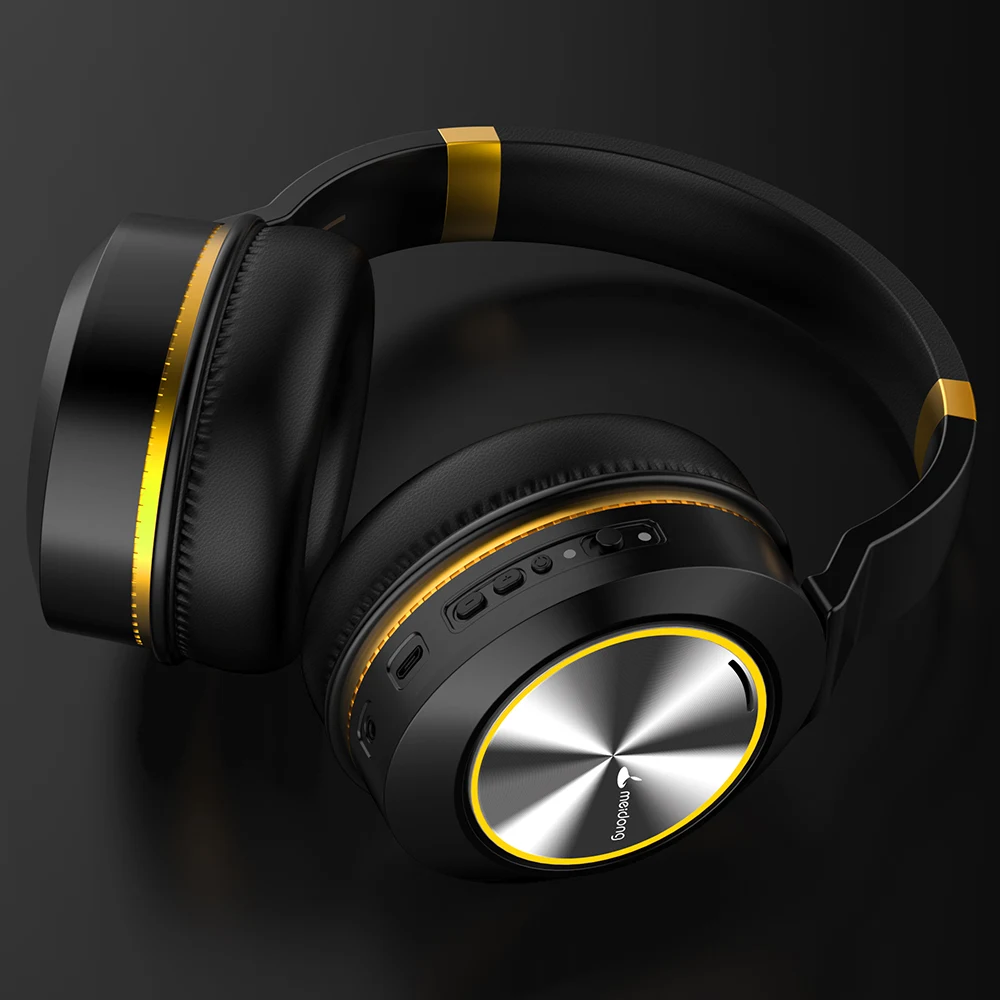 Meidong E8E активные наушники с шумоподавлением Bluetooth Накладные беспроводная