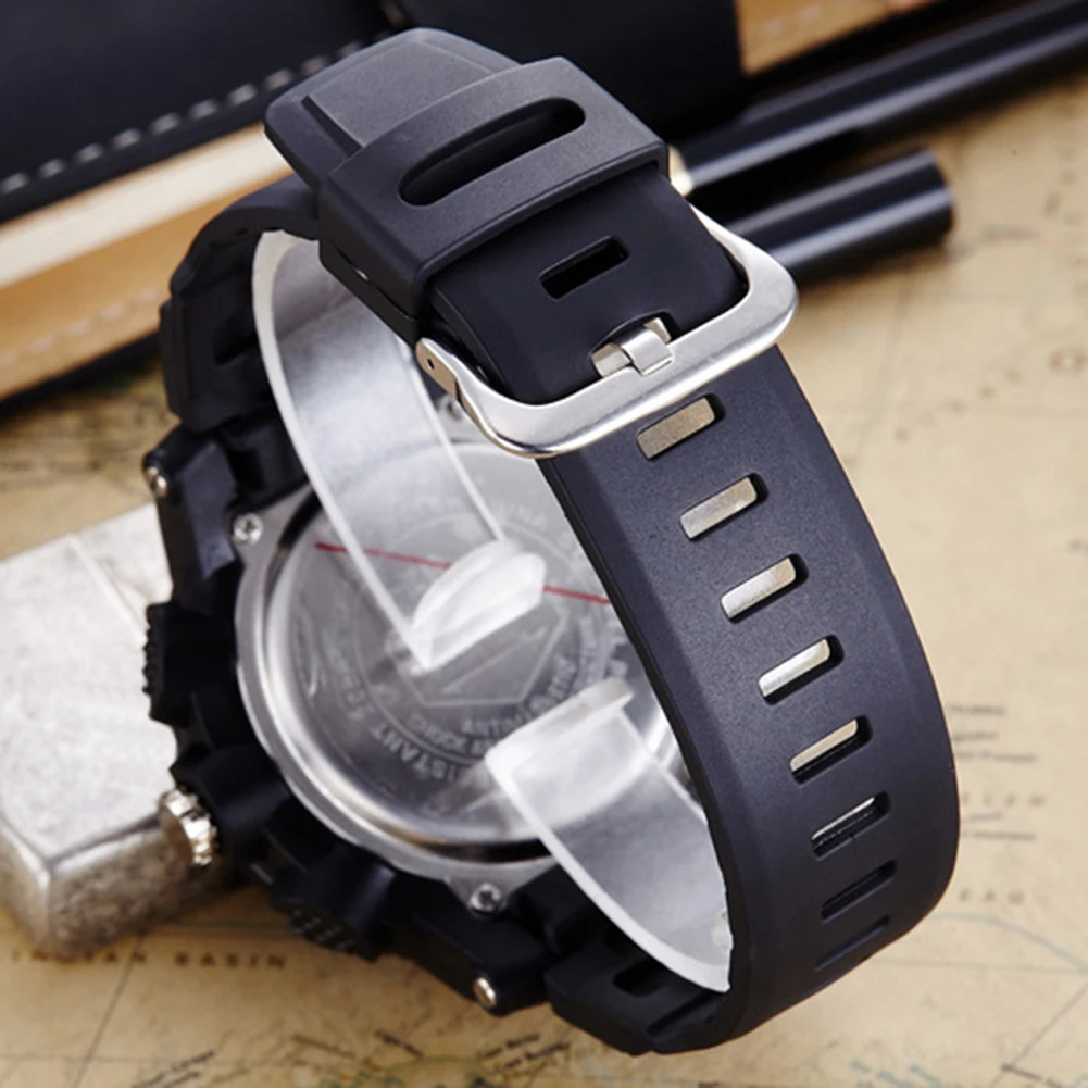 Новинка 2017 года Для Мужчин's спортивные часы светодиодный Подсветка 30 м