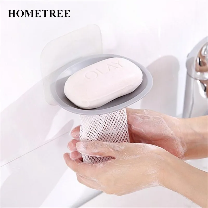 Настенная подставка для мыла HOMETREE H36 простой карманный органайзер слива воды с