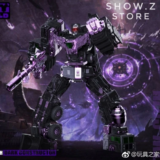 [Show. Z Store] Toyworld TW TWC07H TW-C07H Темный конструктор Devastator черная версия набор из 6 трансформаций фигурки