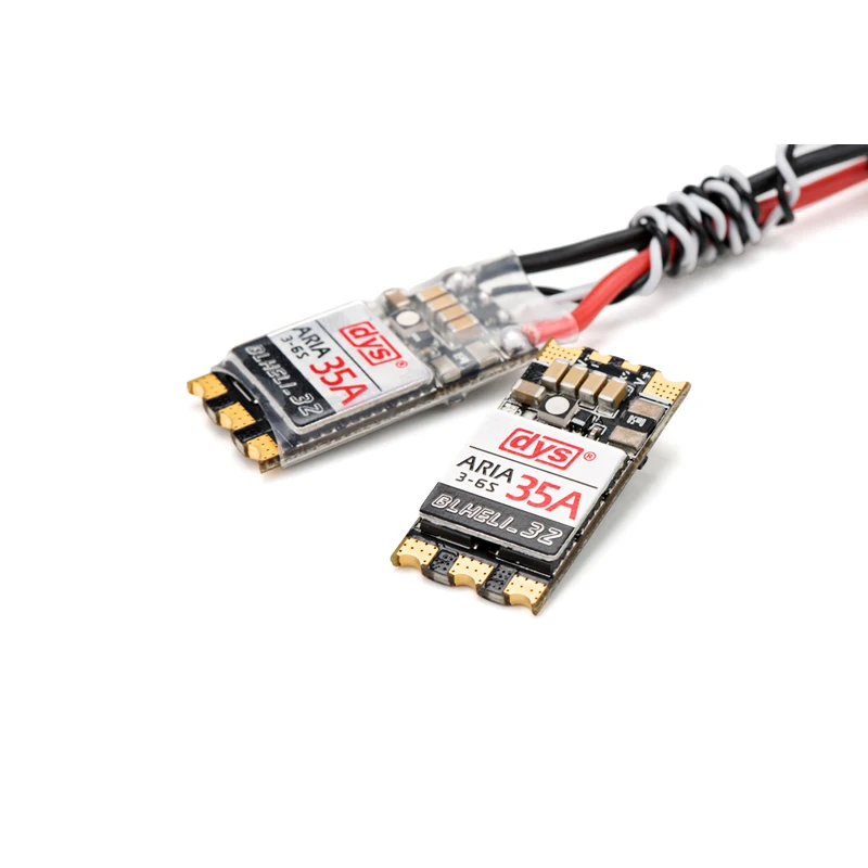 2 шт. оригинальный DYS Aria BLHeli_32bit 35A 35amp бесщеточный ESC 3 6 S Dshot1200 готовый встроенный