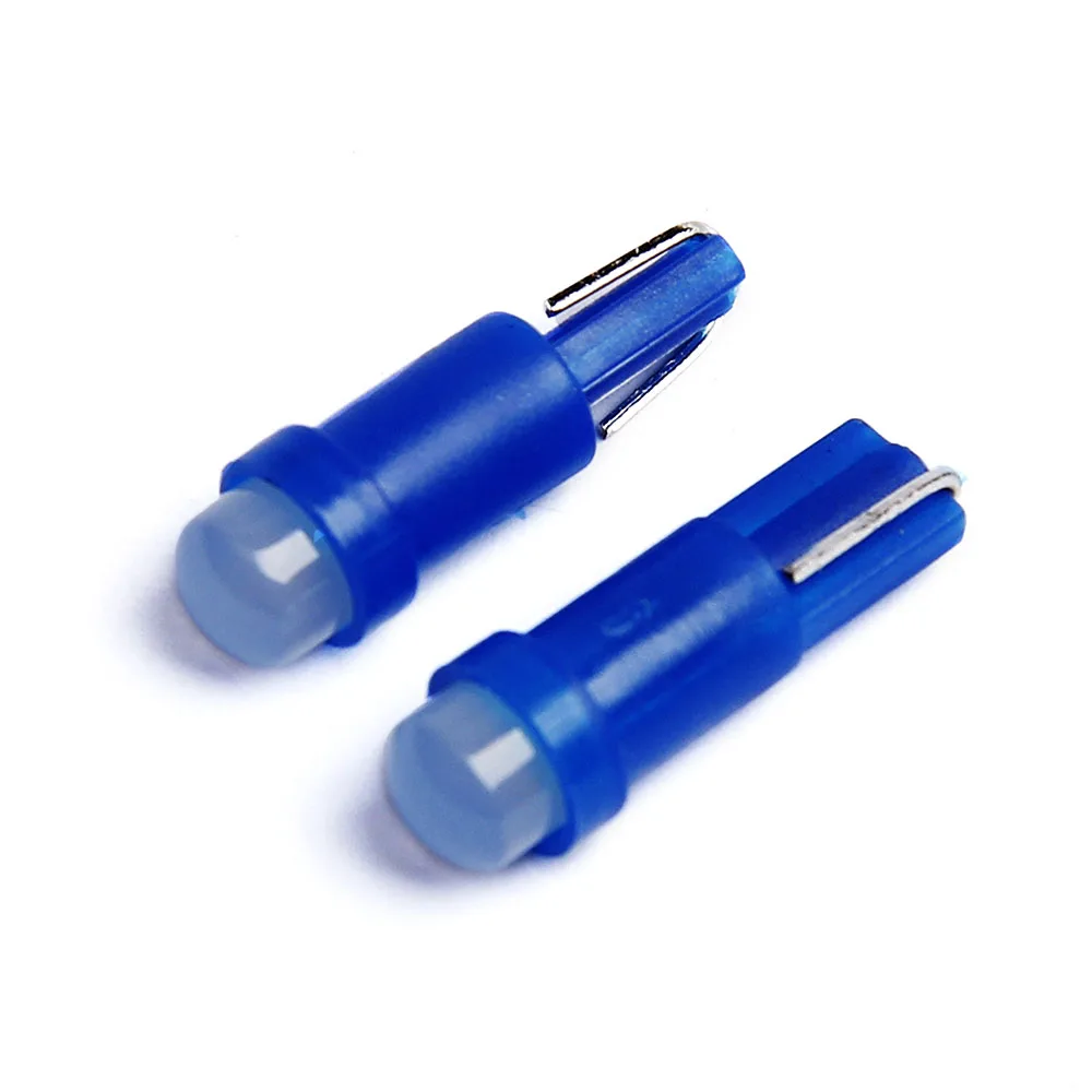 Elifine 20 шт. Автомобильная интерьерная T5 Led 1 SMD DC 12V керамическая лампа для приборной
