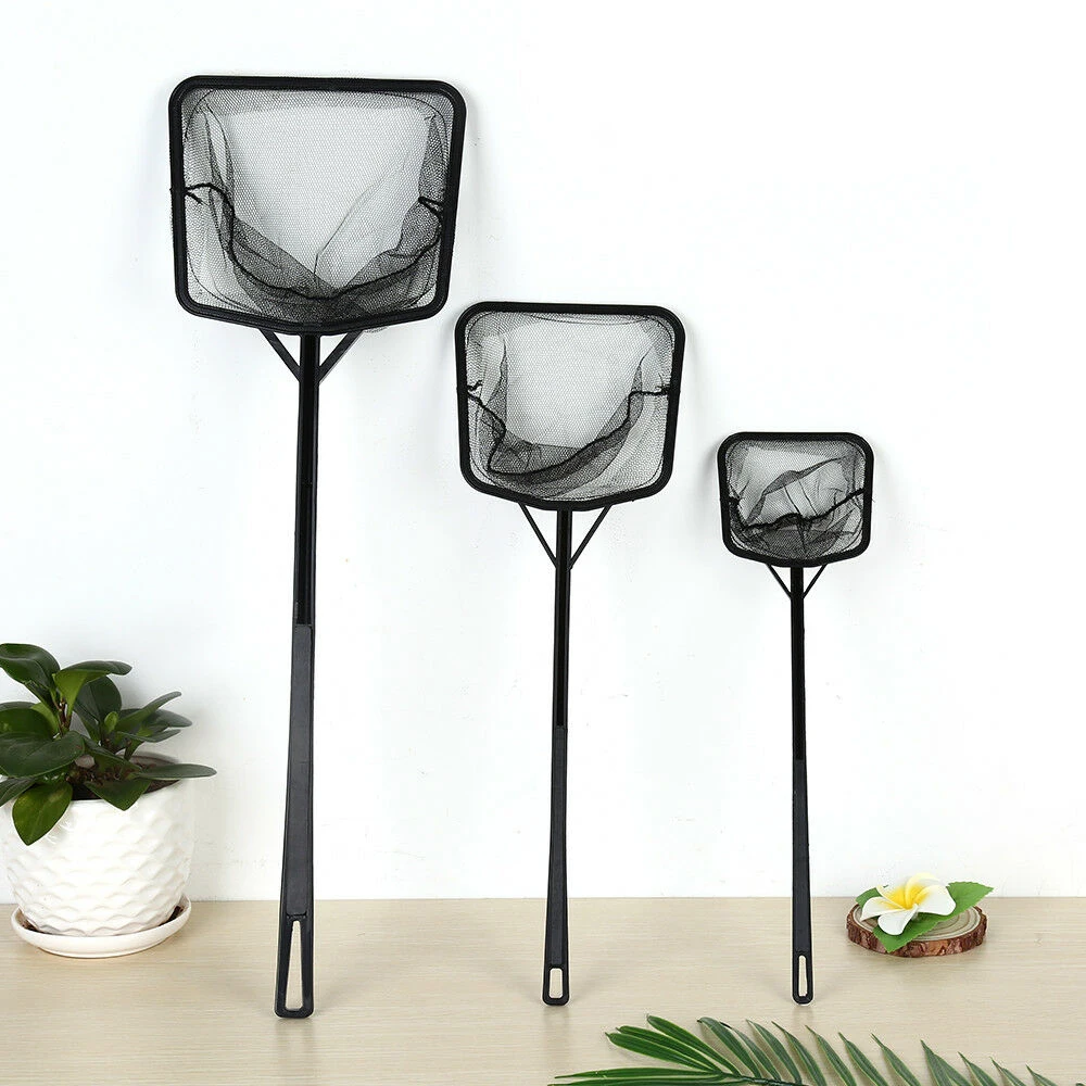 

Square Shrimp Goldfish Fish Net Aquarium Fish Tank Pond Landing Cleaning Tool