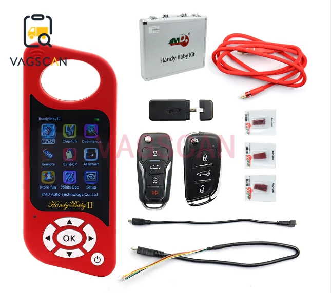 Handy Baby II Auto Key Tool для 4D/46/48/G чипов программатор 2 английский/испанский + G и 96 бит 48
