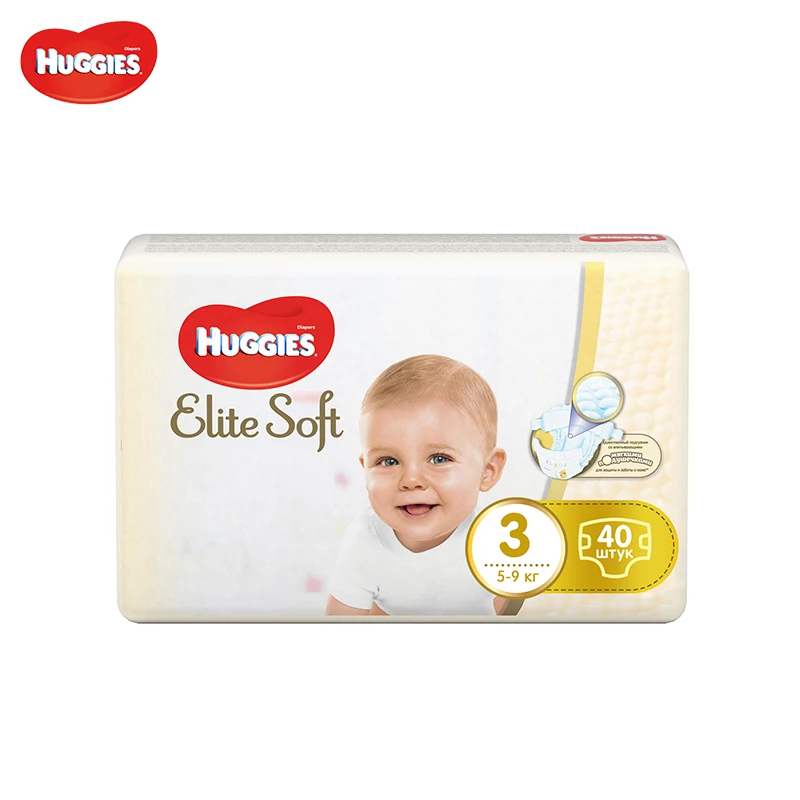 Diapers Huggies Elite Soft Jumbo (3) 5-9 kg (40 pcs) | Мать и ребенок