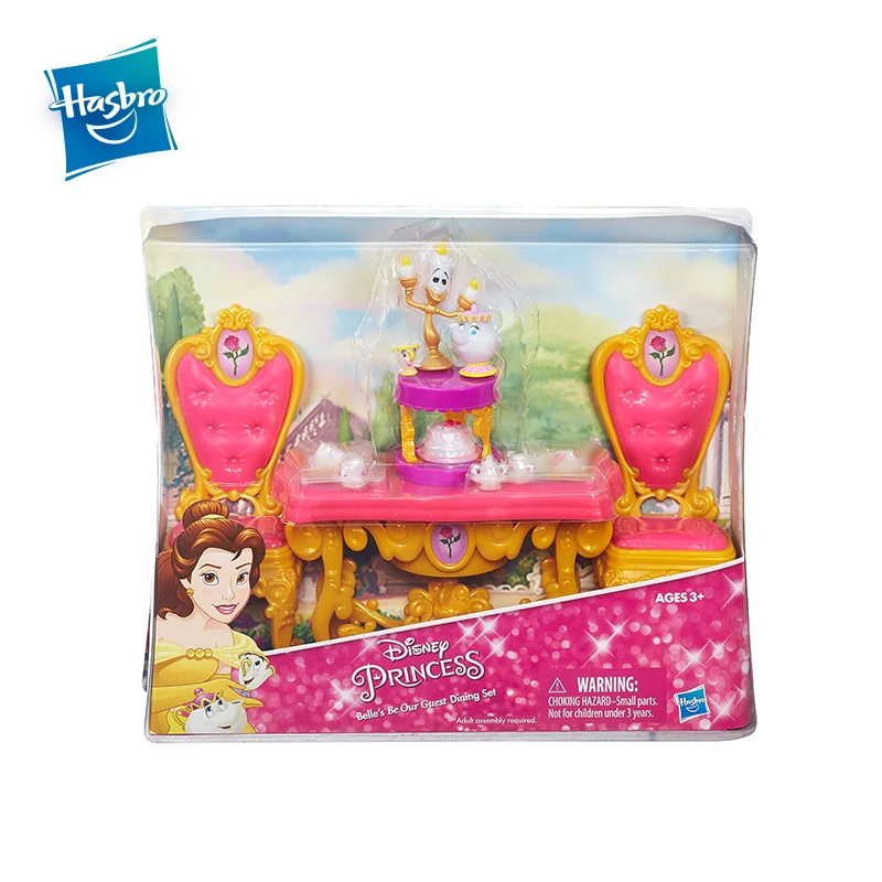 Hasbro Принцесса Золушка Очарованный Набор тщеславия Белль быть нашим гостем